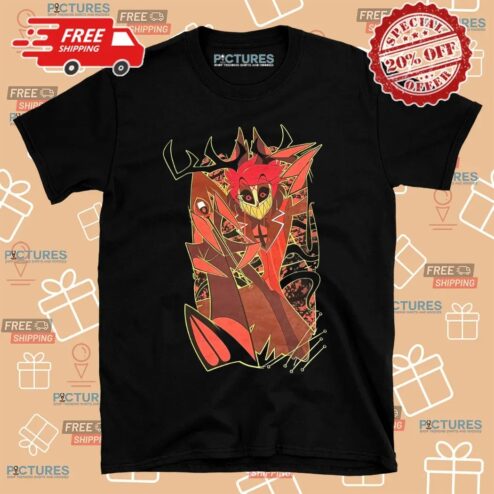 Hazbin Hotel Alastor Glow-In-The-Dark Shirt