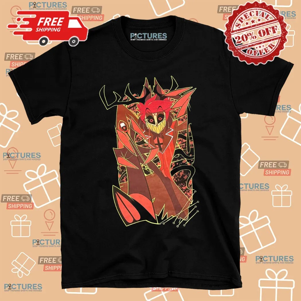Hazbin Hotel Alastor Glow-In-The-Dark Shirt