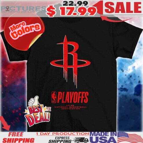 Houston Rockets 2025 NBA Playoffs National Basketball Association Logo Shirt