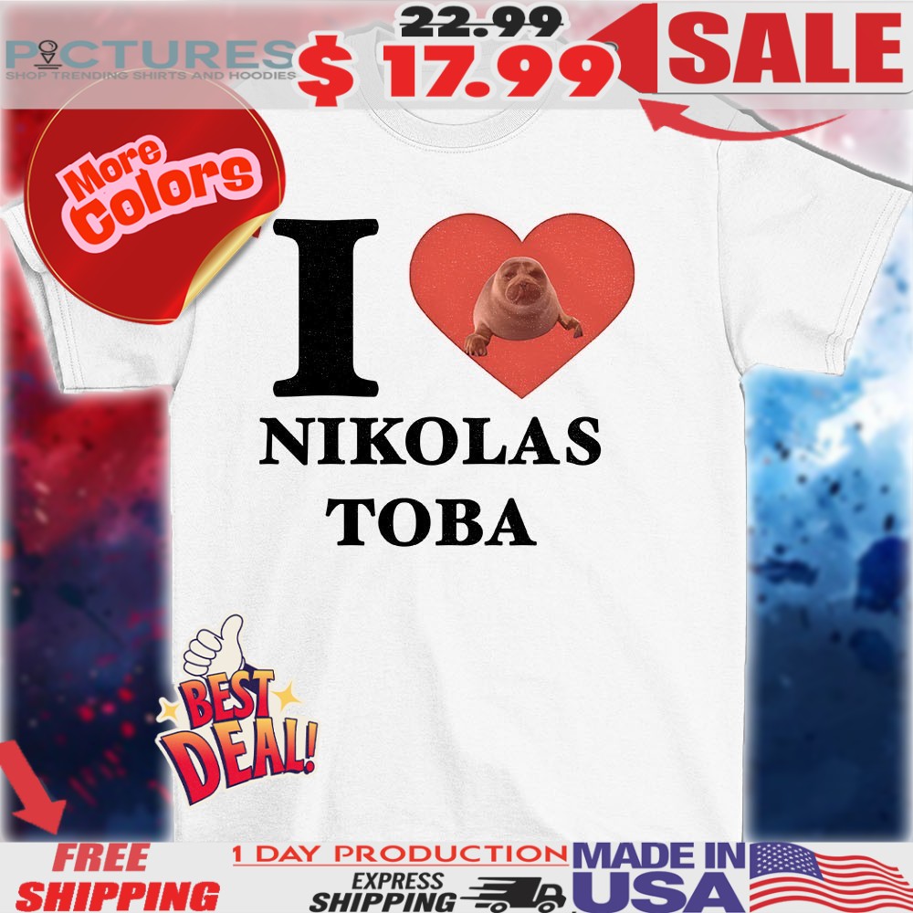 I love Nikolas Toba heart shirt