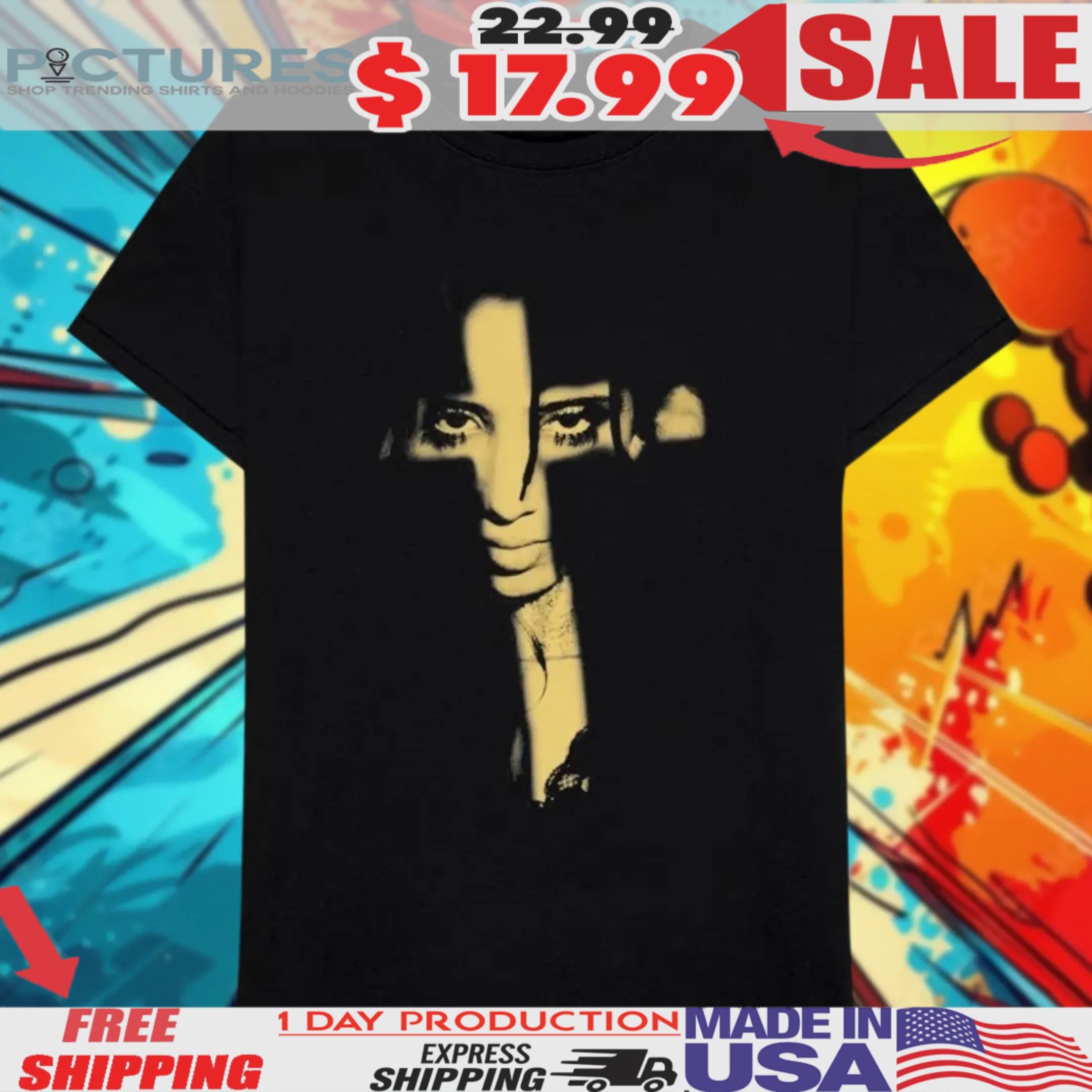 Isabel Larosa Shadow Photo Shirt