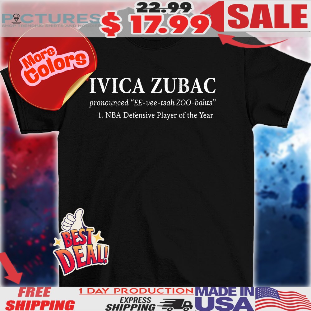 Ivica Zubac NBA defensive player of the year shirt