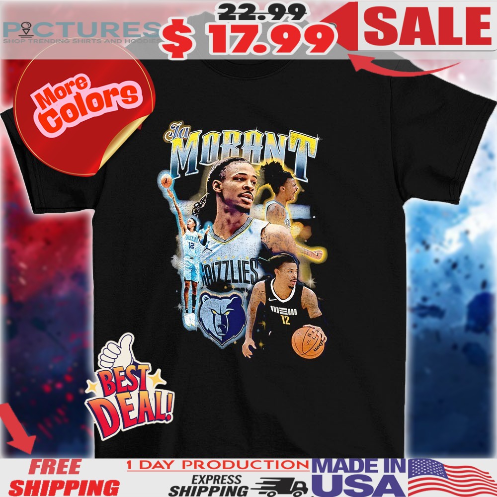 Ja Morant Memphis Grizzlies NBA basketball notorious 3 0 player vintage bootleg style shirt
