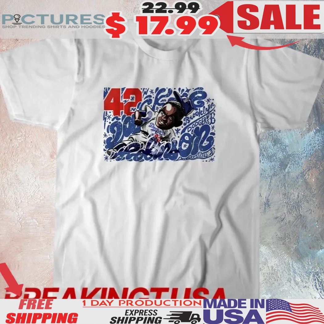 Jackie Robinson Day 2025 MLB Players Wear No. 42 Once A Year In Honor Of Dodgers Legend Shirt