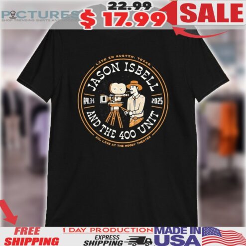 Jason Isbell And The 400 Unit Apr 3-5 2025 ACL Live at The Moody Theater Shirt