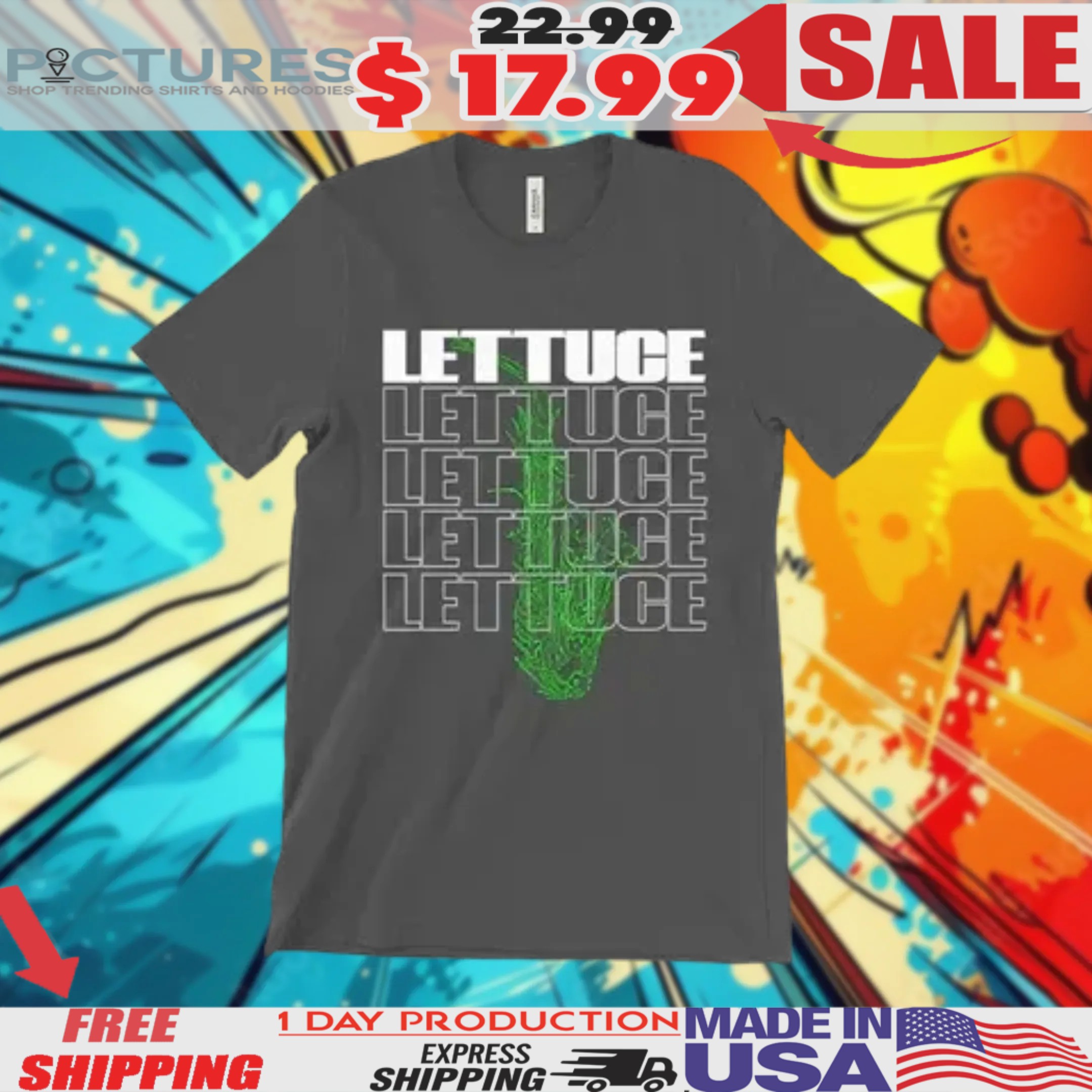 Lettuce Saxofleur Shirt