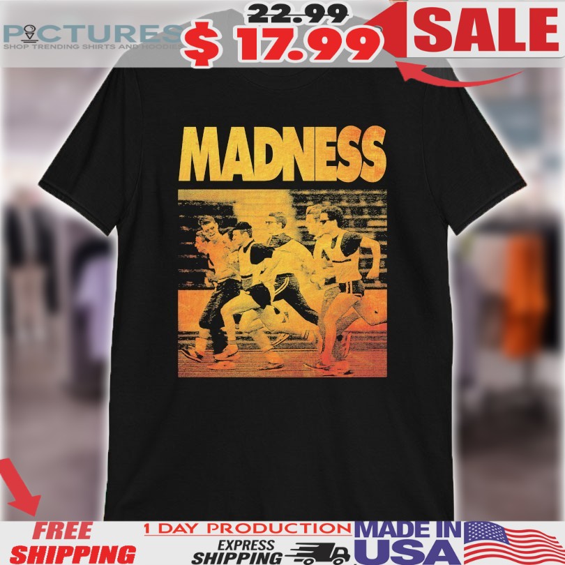 Madness Gold Keep Moving Marathon Running Shirt
