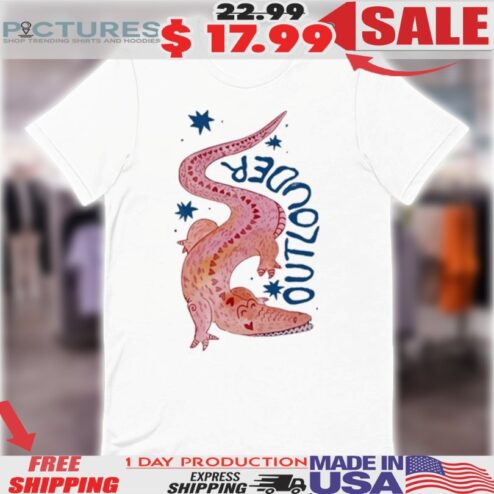 Mamma Mia Out Loud Outlander Crocodile Shirt