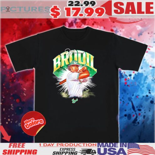 Marcus Brodil Usf Baseball Player Collage Shirt