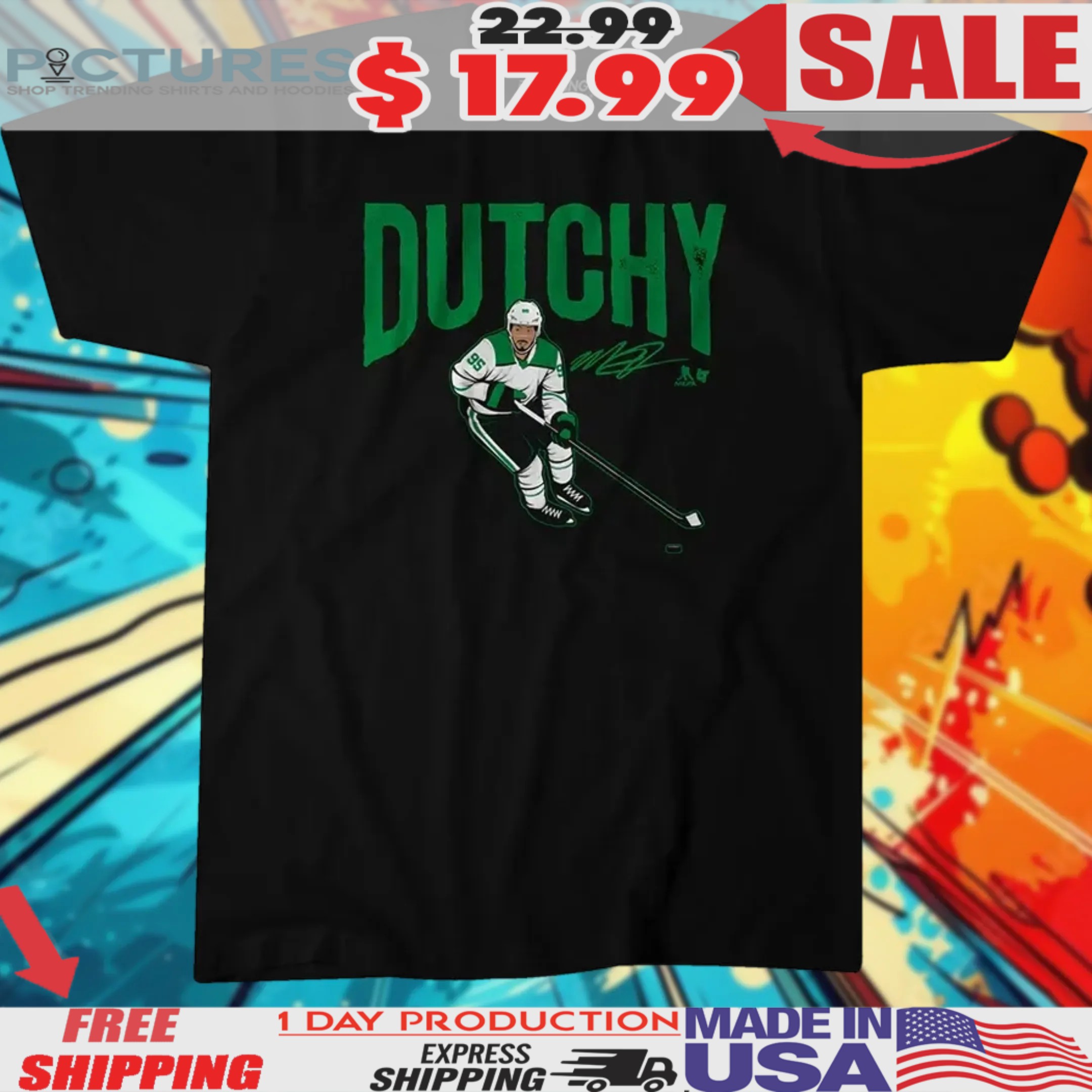 Matt Duchene Dallas Dutchy Shirt Matt Duchene Dallas Dutchy Shirt