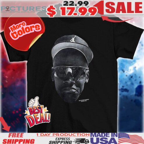 Michael Jordan face the greatest baseball player ever shirt