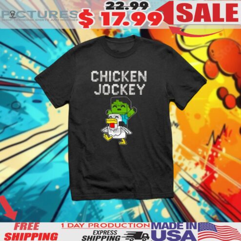 Minecraft Zombie Chicken Jockey Shirt