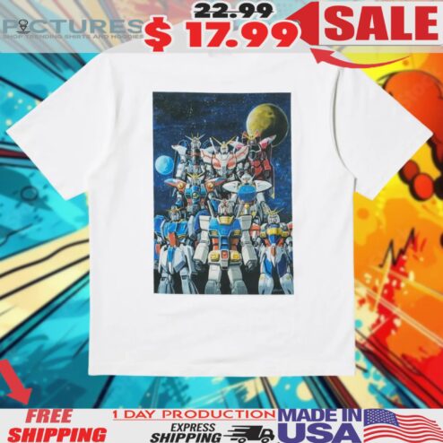 Mobile Suit Gundam 45th Anniversary Shirt