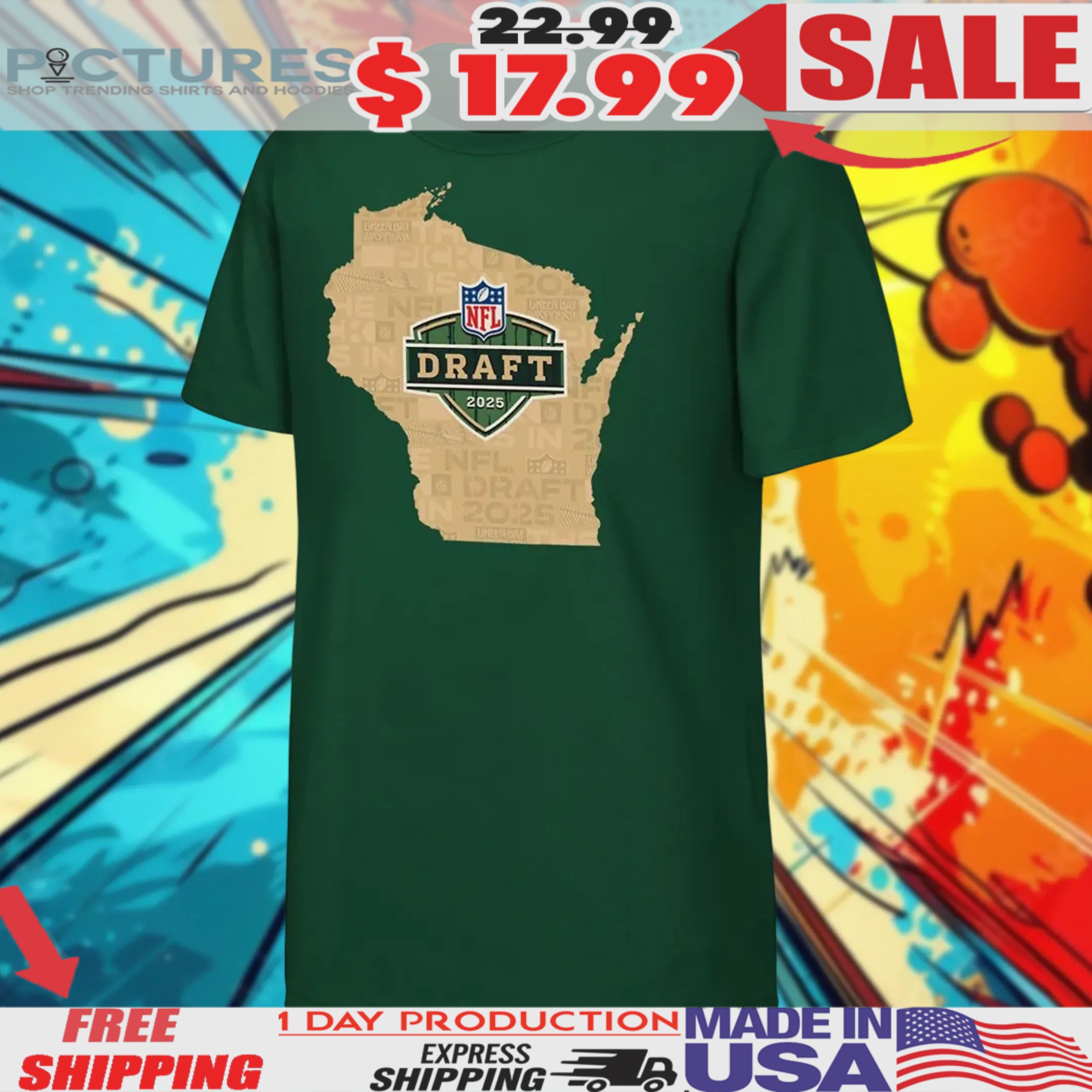 NFL Draft 2025 Youth Draft City Shirt
