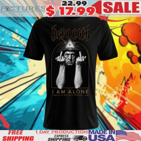 Nero Noir I Am Alone Shirt
