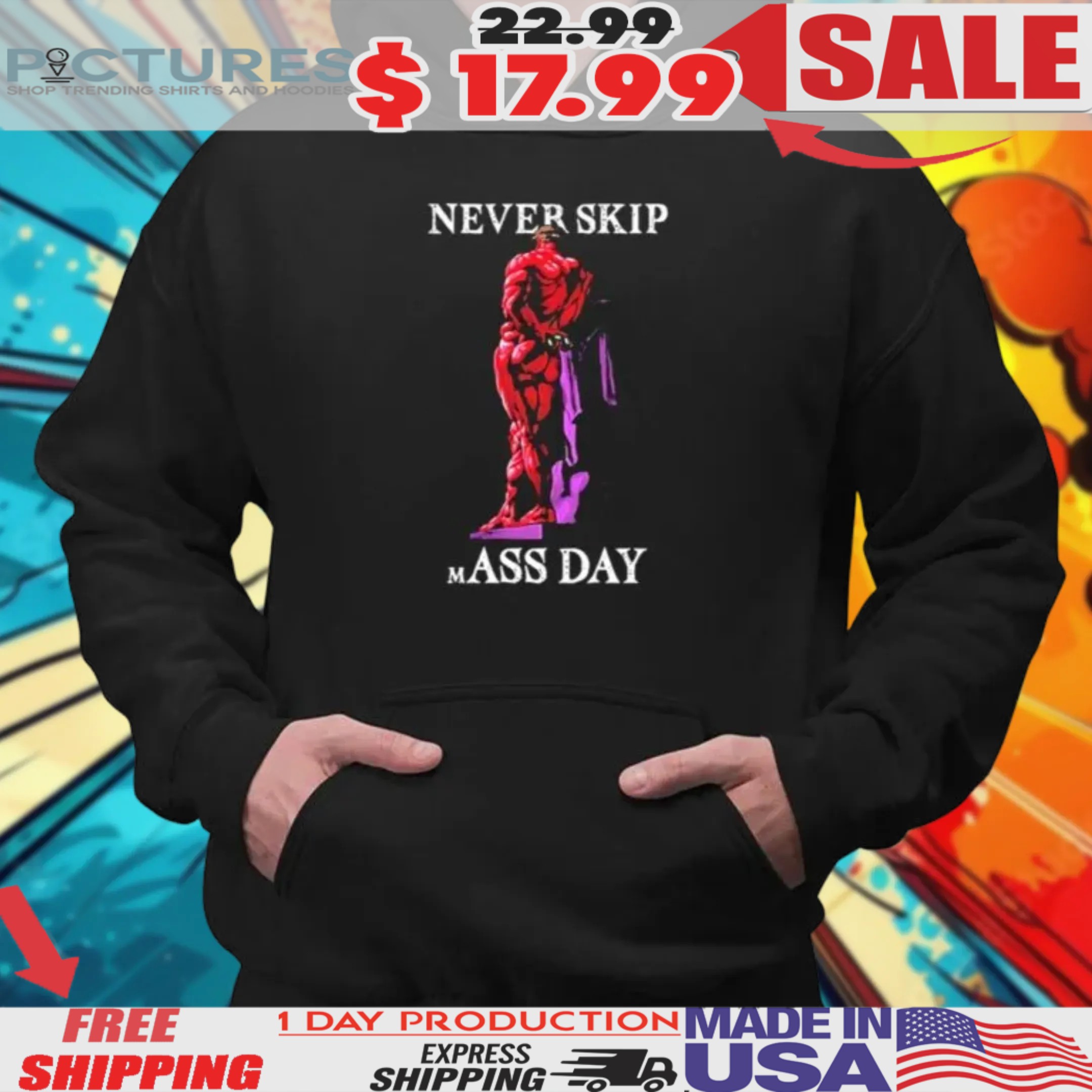 Never Skip Mass Day Shirt