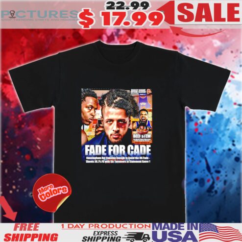 New York Knicks Fade For Cade Poster Shirt