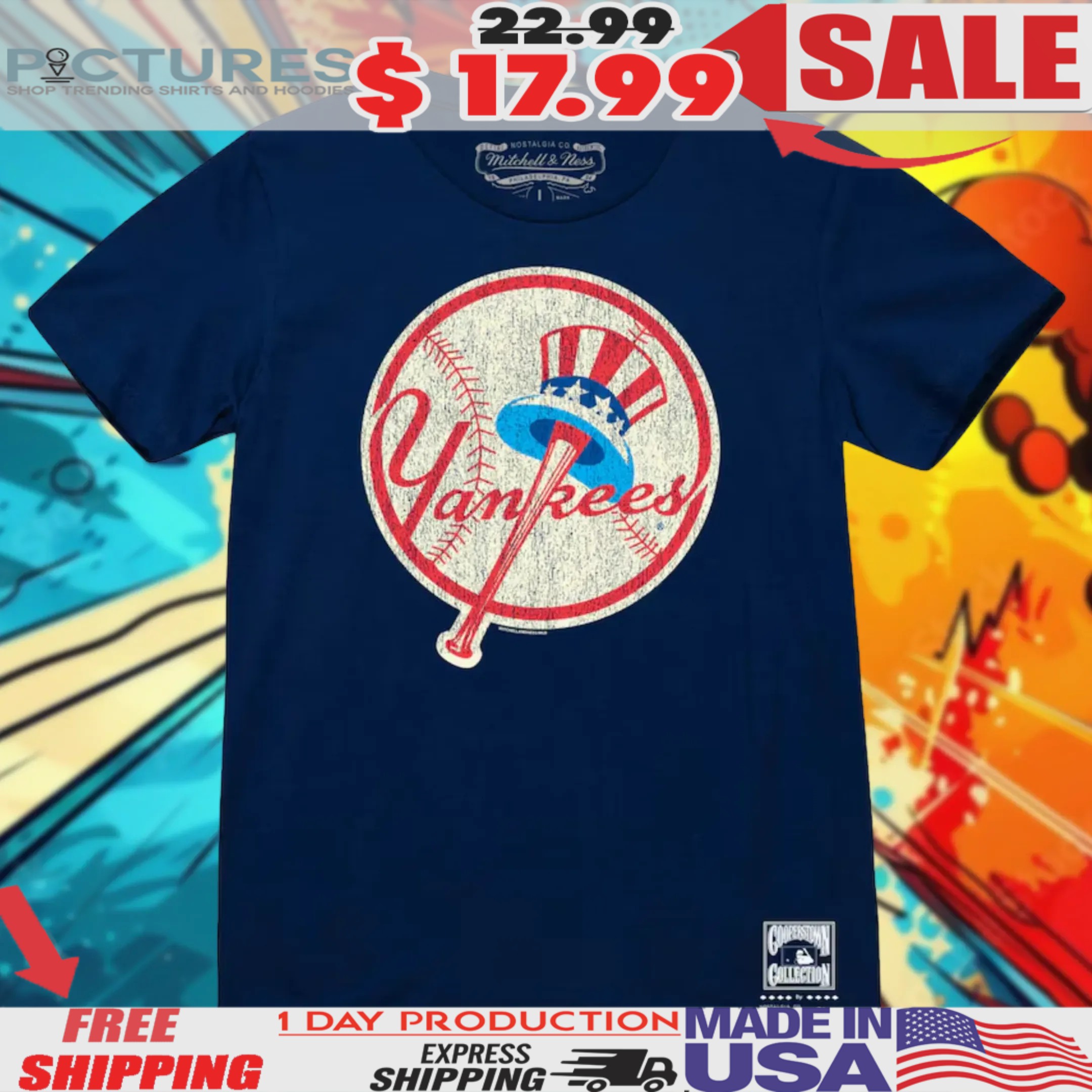 New York Yankees Under the Lights Shirt