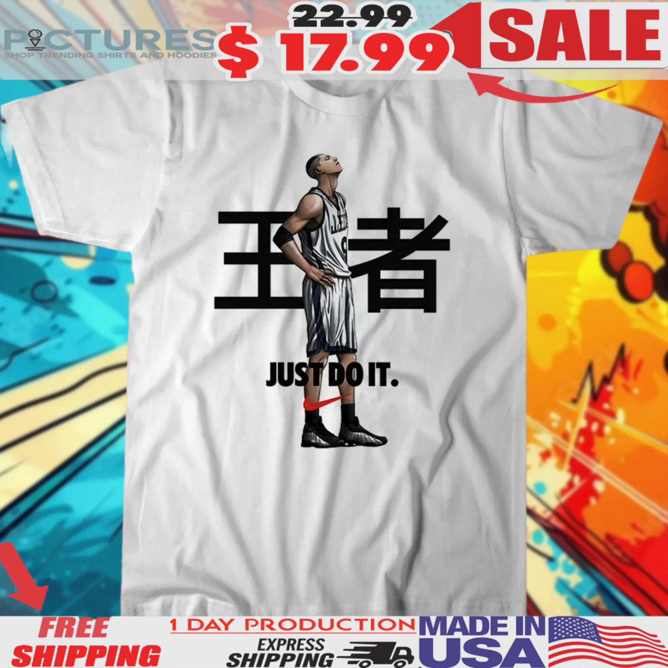 Nippon Ichi Eiji Sawakita just do it shirt