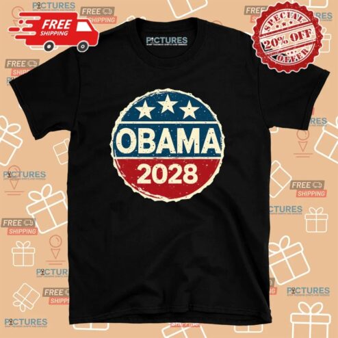Obama For President 2028 Shirt