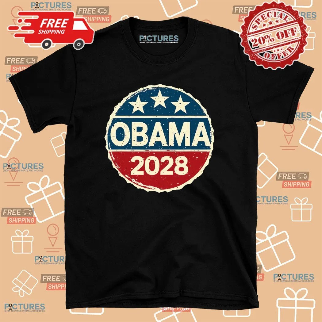 Obama For President 2028 Shirt