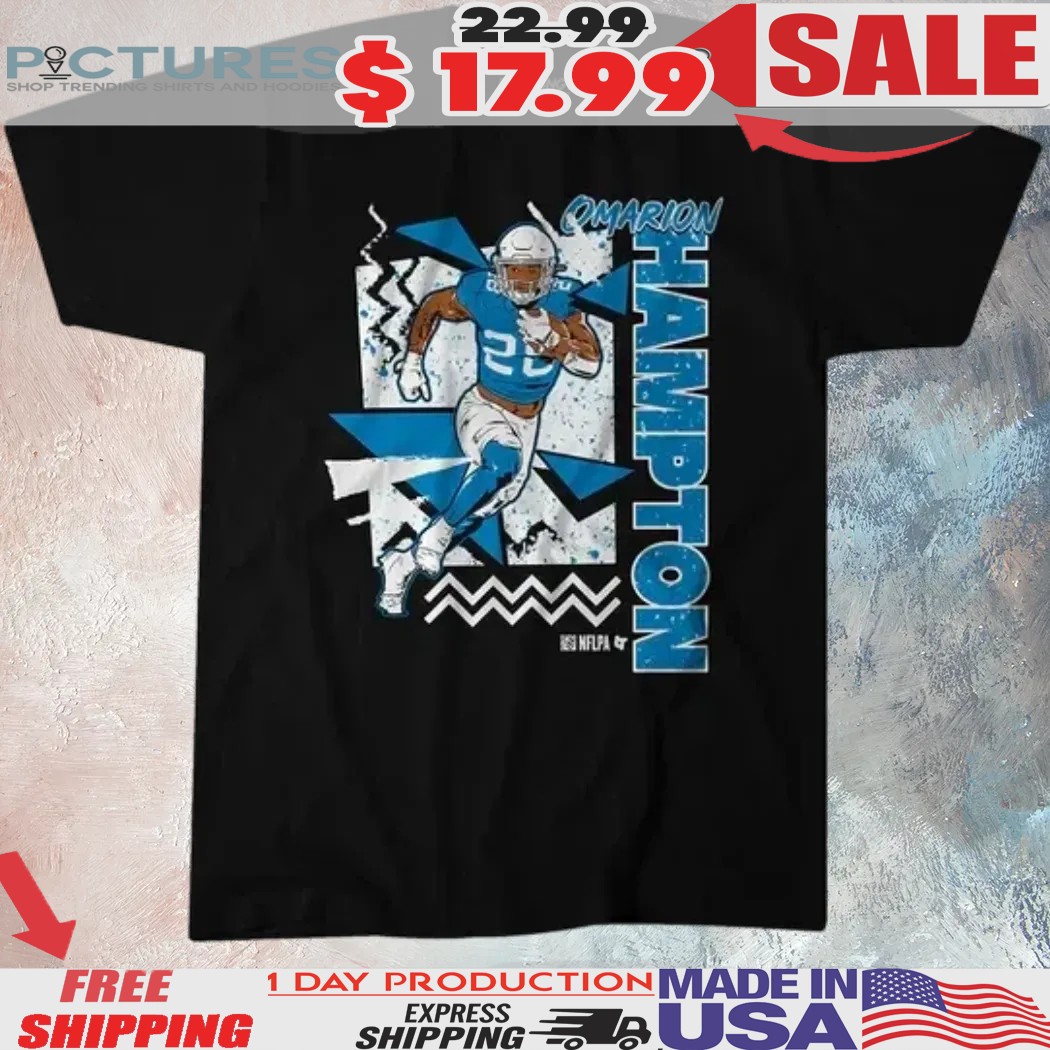 Omarion Hampton Los Angeles Chargers 90s Style Shirt Omarion Hampton Los Angeles Chargers 90s Style Shirt