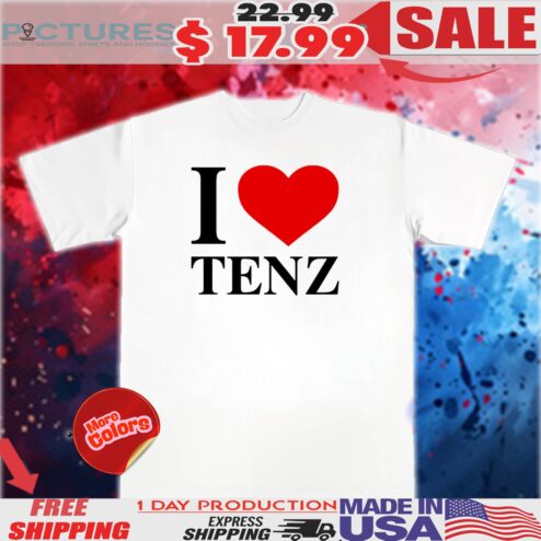 Oxy Wearing I Love Tenz Shirt