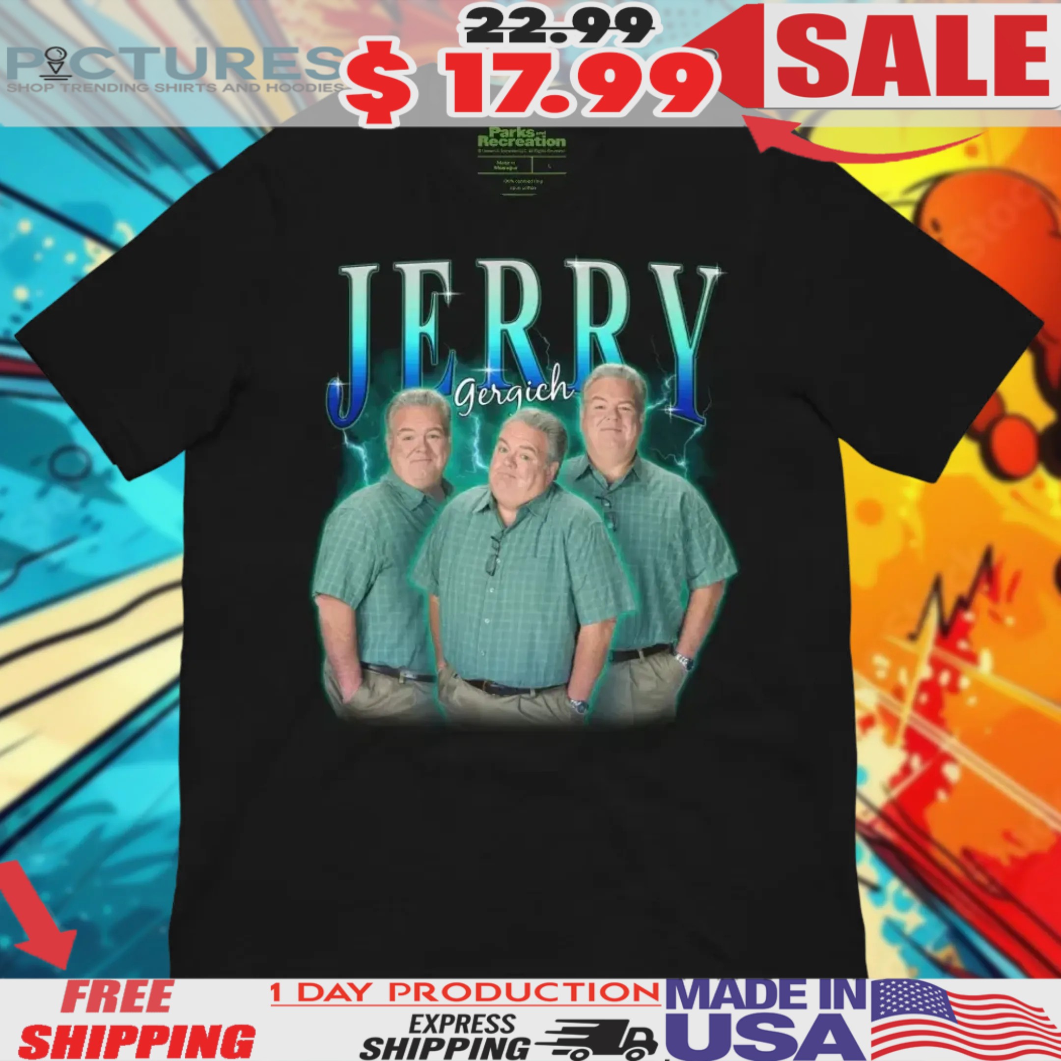 Parks and Recreation Jerry Heartthrob Shirt