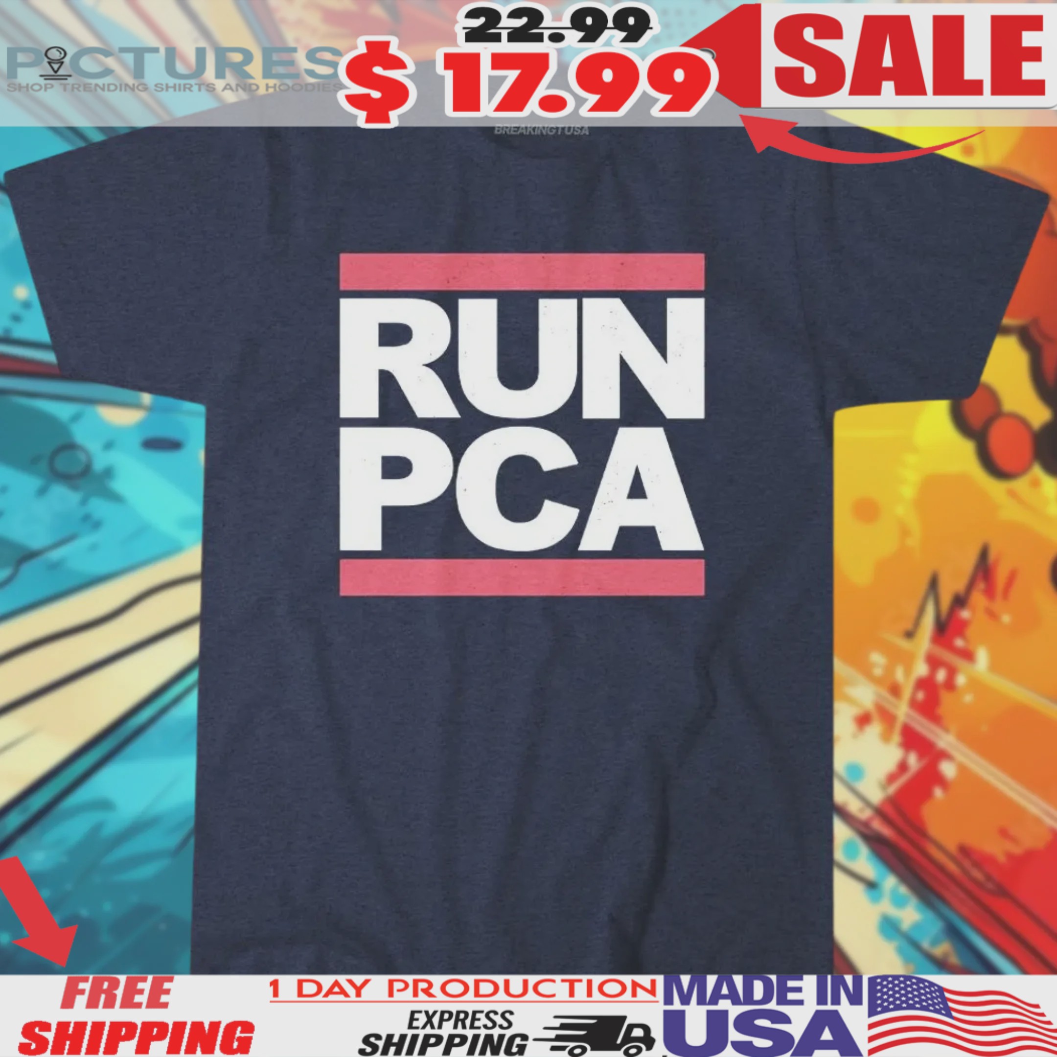 Pete Crow-Armstrong RUN PCA Chicago Cubs Shirt