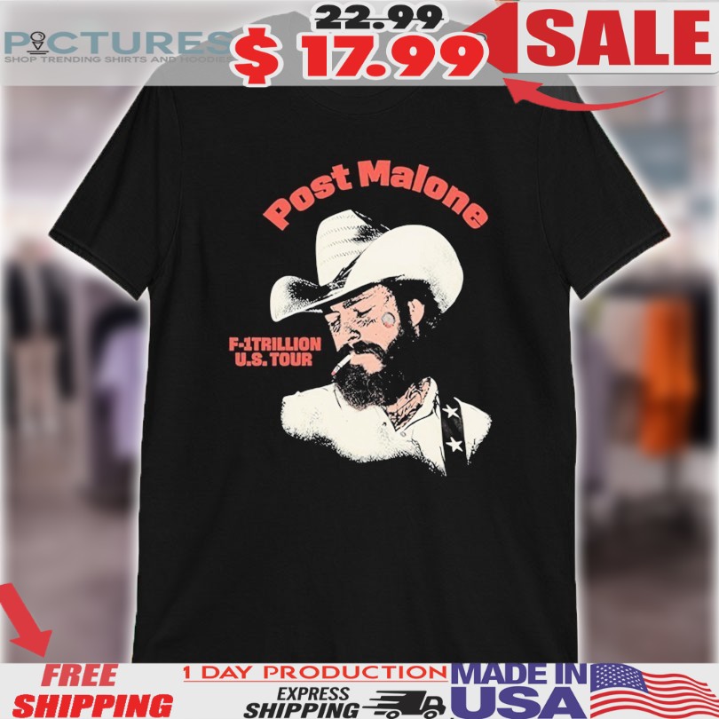 Post Malone F-1 Trillion Outlaw Tour 2025 Cigarettes Shirt