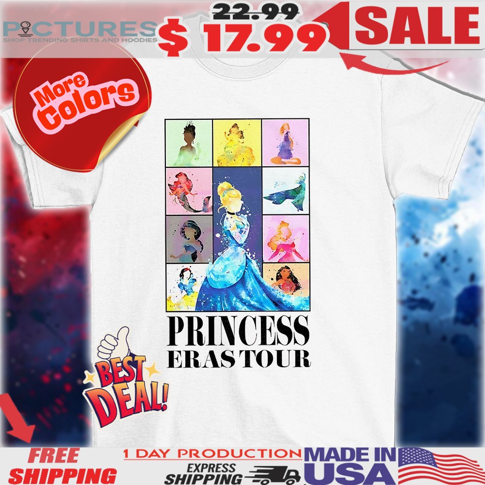 Princess Eras Tour Disney Parody Shirt
