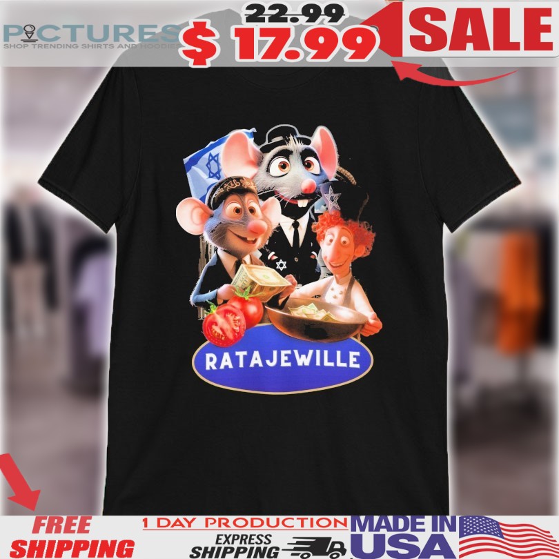 Ratatouille Ratajewille Israel Shirt