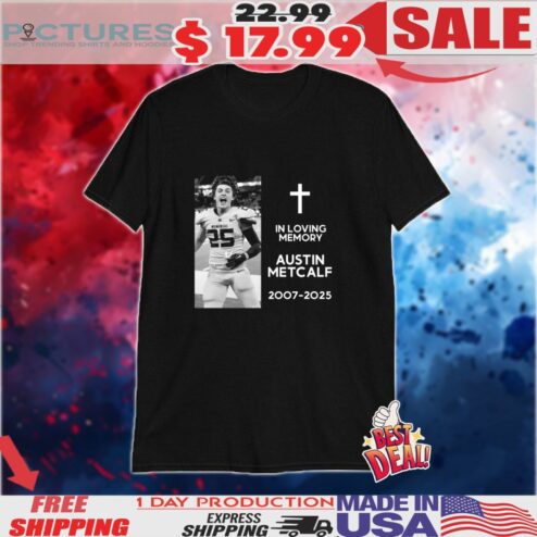 Rip Austin Metcalf Warriors In Loving Memory 2007 2025 Shirt
