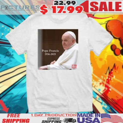 Rip Pope Francis 1936 2025 Photo Shirt