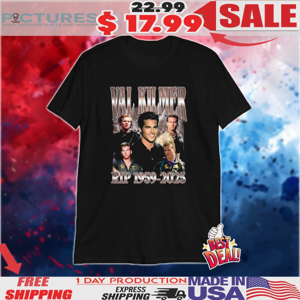 Rip Val Kilmer Vintage Thank You For The Memories Val Kilmer Shirt