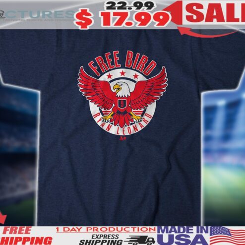 Ryan Leonard Washington Capitals Free Bird Shirt