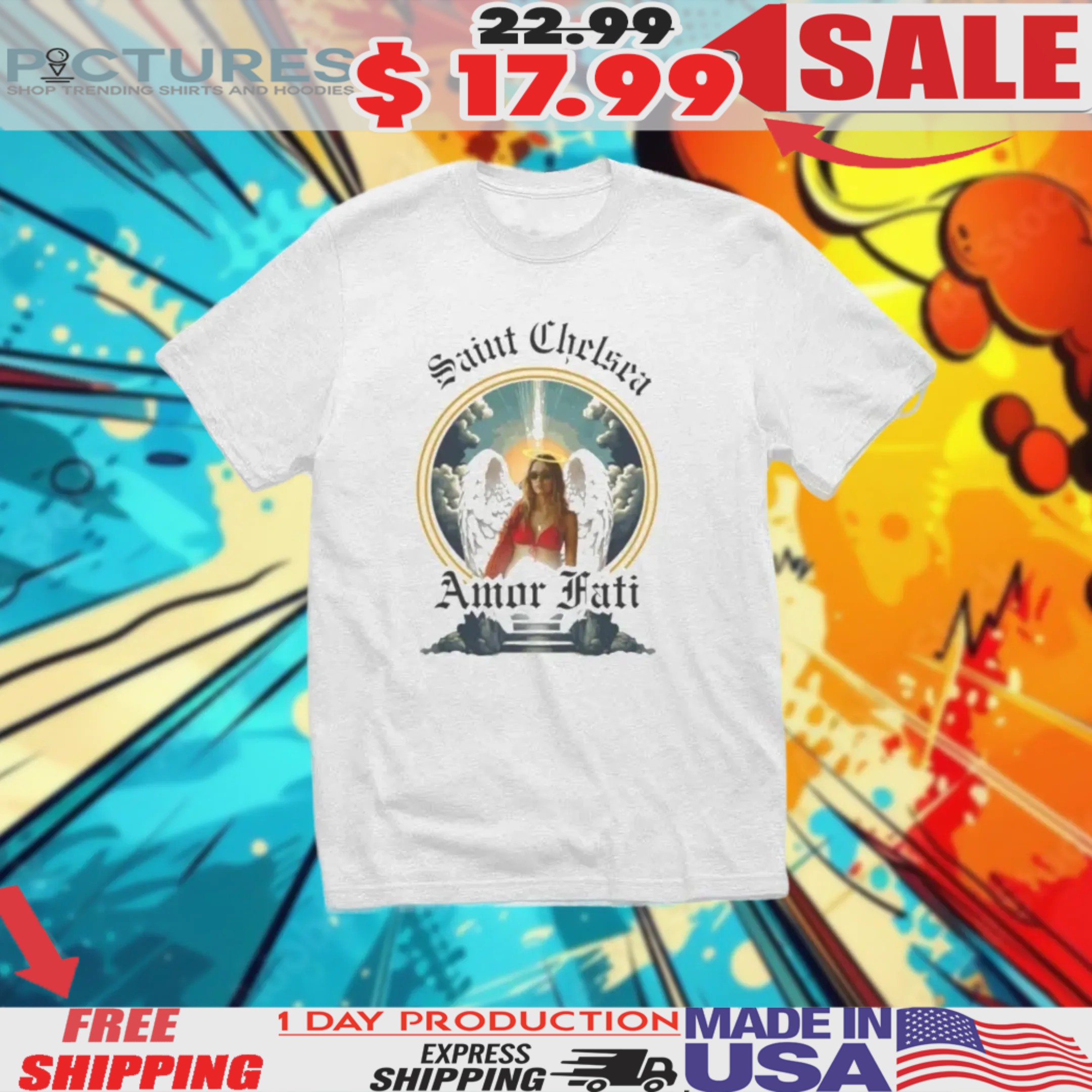 Saint Chelsea Amor Fati The White Lotus Movie Shirt