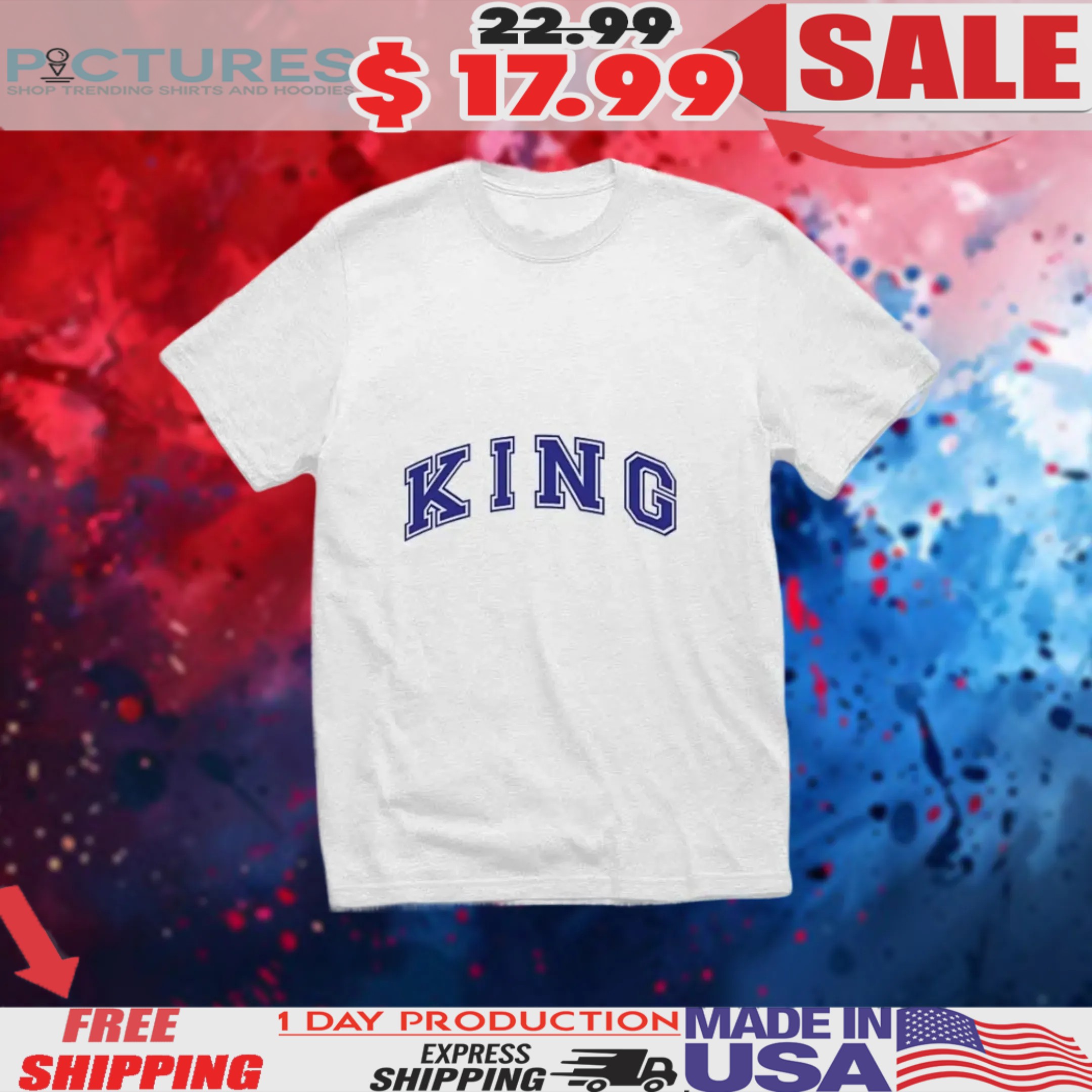 Scarlett Johansson King Shirt