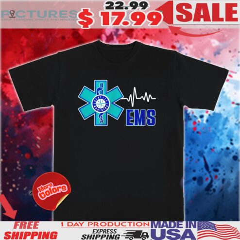 Seattle Mariners National EMS Week shirt