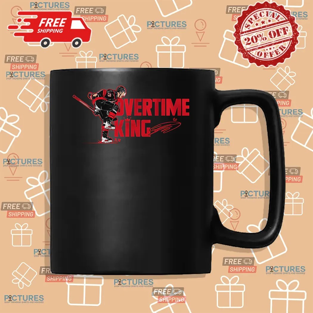 Sebastian Aho Carolina Hurricanes Hockey Overtime King Shirt Sebastian Aho Carolina Hurricanes Hockey Overtime King Shirt