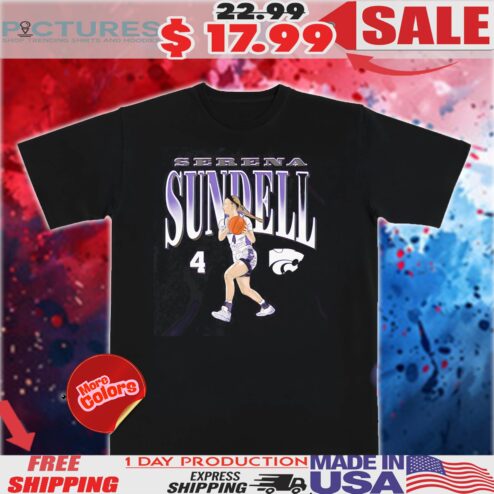 Serena Sundell Seattle Storm Illustrated Shirt