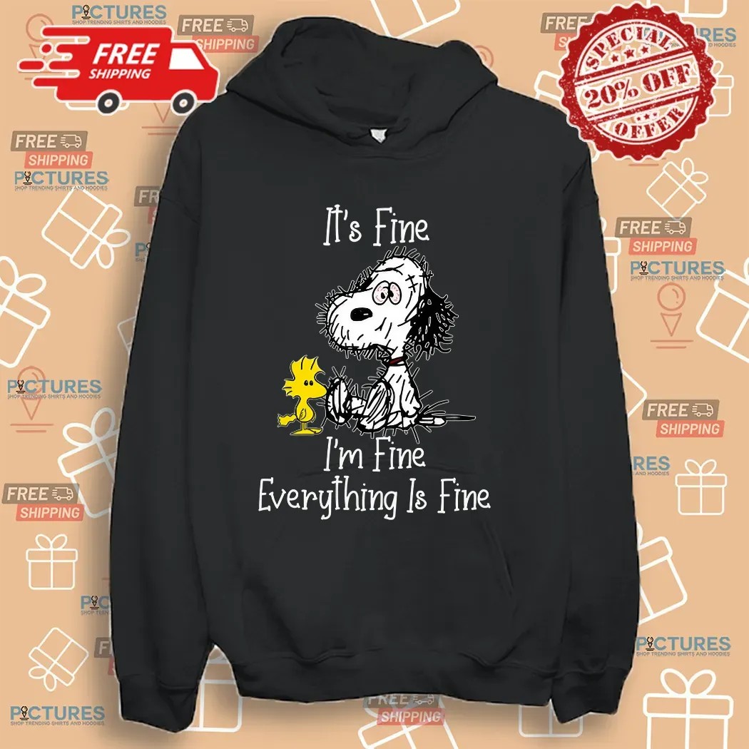 Snoopy And Woodstock It’s Fine I’m FIne Everything Is Fine shirt