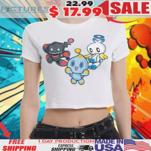 Sonic The Hedgehog Chao Trio Shirt