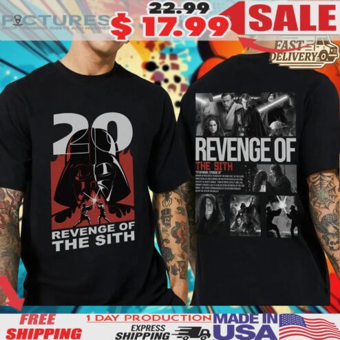 Starwars Revenge of The Sith 20th Anniversary Shirt