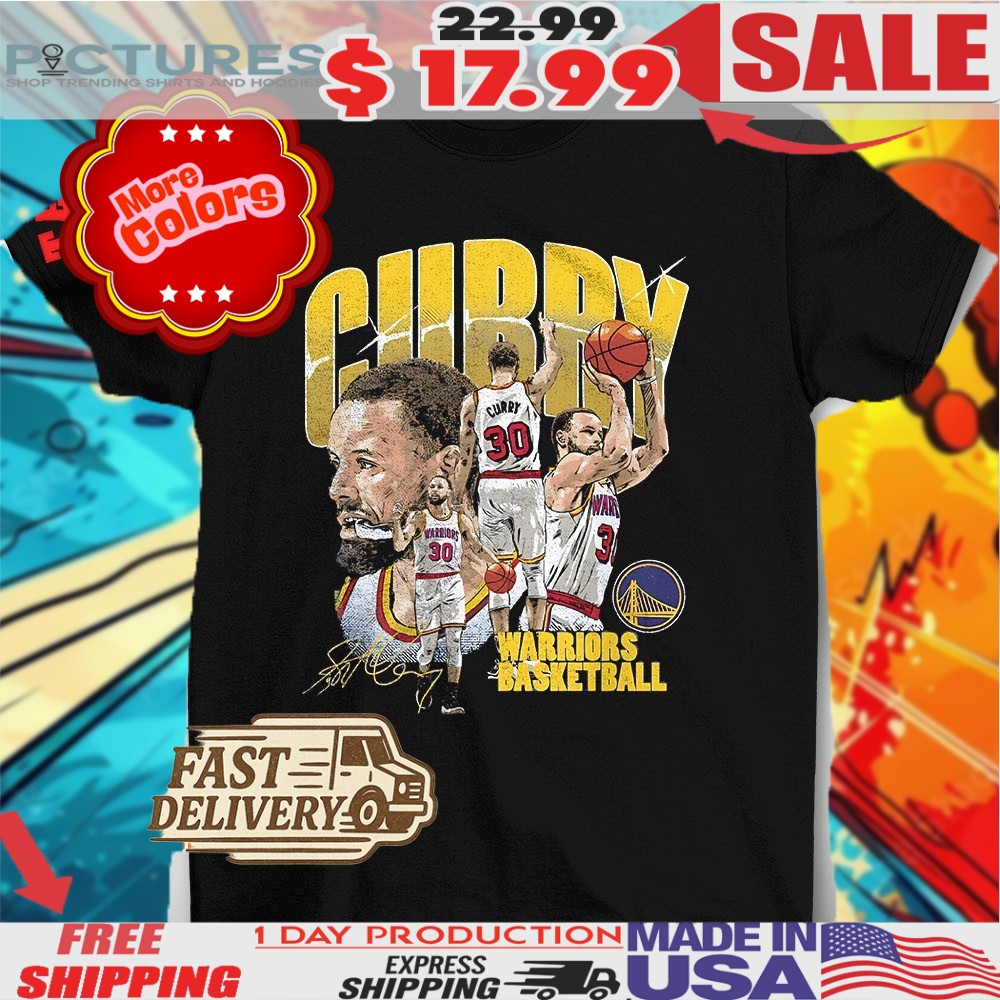 Steph Curry Golden State Warriors NBA Basketball College Signature Shirt