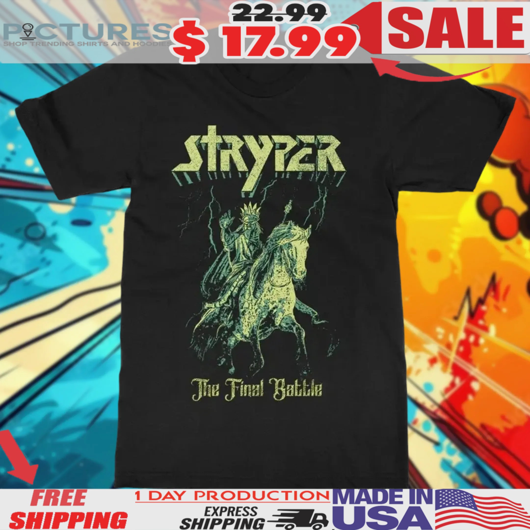 Stryper The Final Battle Shirt