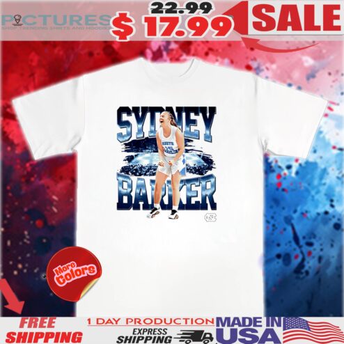 Sydney Barker North Carolina Tar Heels Player Shirt