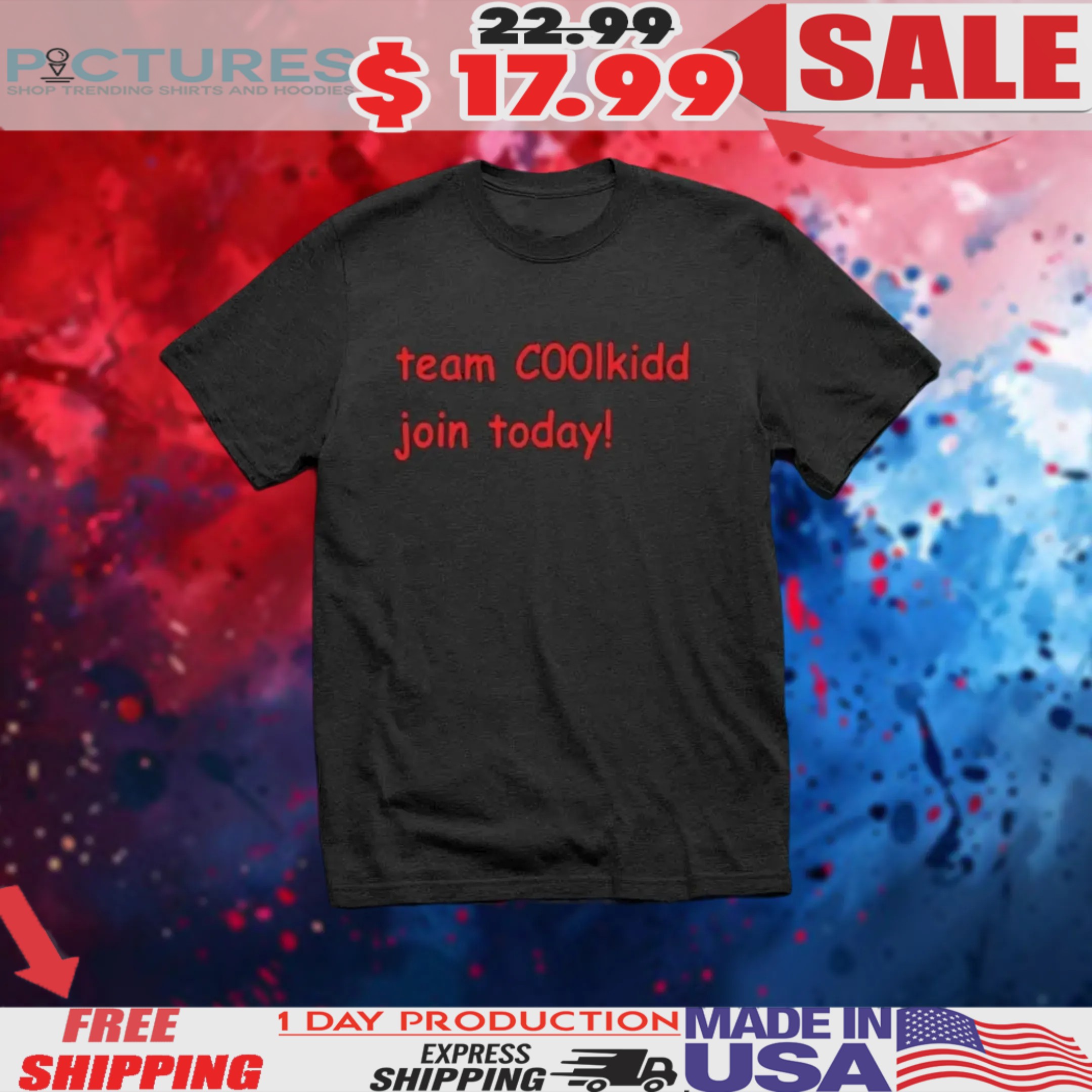 Team Coolkid Join Today Shirt