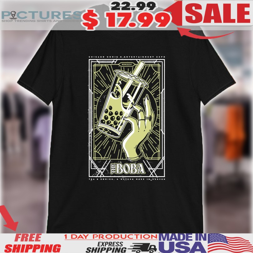 The Boba Milk Tea Tarot Card Shirt
