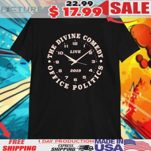 The Divine Comedy Office Politics Tour 2019 Live Shirt